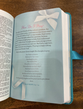 NKJV Simply Charming Bible (Hardcover, Blue Edition)