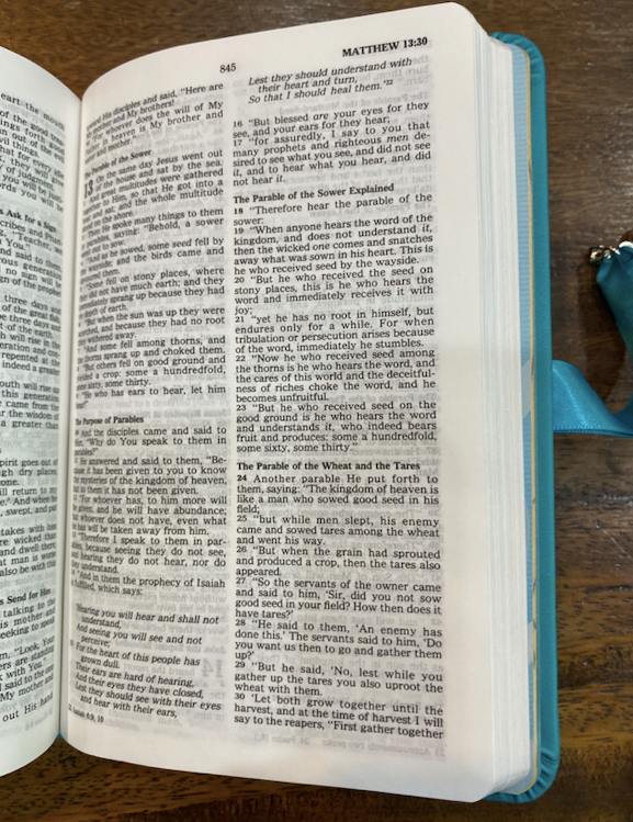 NKJV Simply Charming Bible (Hardcover, Blue Edition)