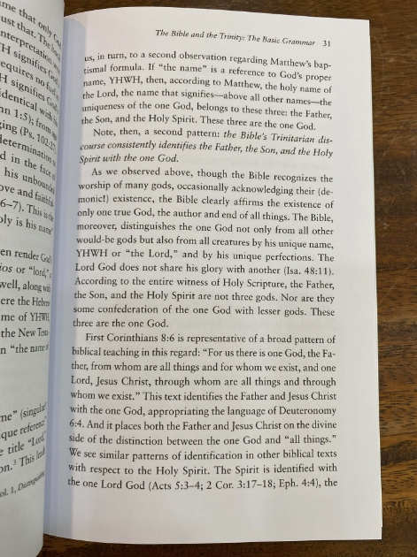 The Trinity: An Introduction (Short Studies in Systematic Theology)