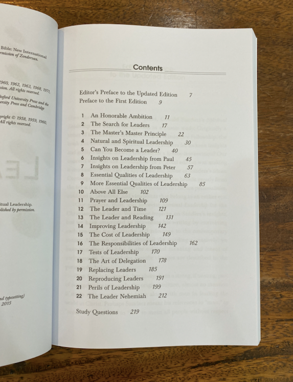 Spiritual Leadership with Study Guide