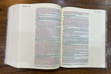 NIV Journal the Word Bible Comfort Print (Hardcover, Cloth-over-Board, Pink Floral)