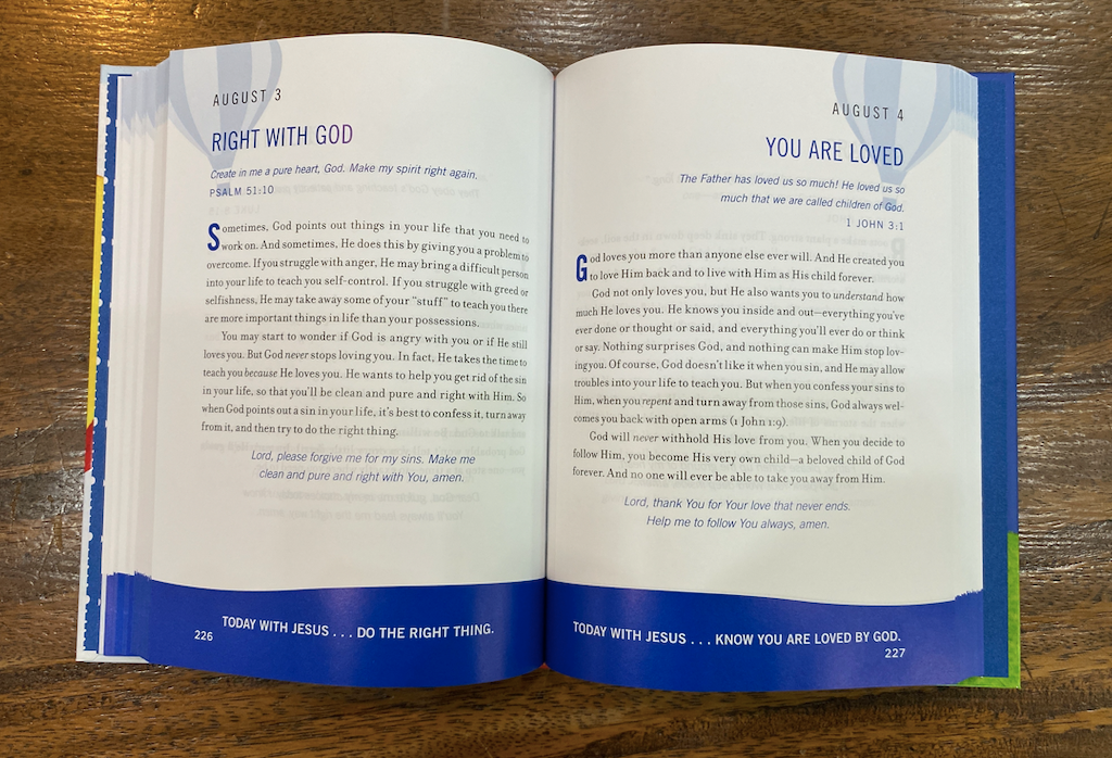 Every Day with Jesus: 365 Devotions for Kids