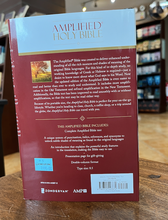 Amplified Holy Bible (Hardcover)