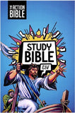 ESV Action Study Bible--soft leather-look, blue