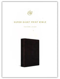 ESV Super Giant Print Bible (TruTone Imitation Leather, Black)