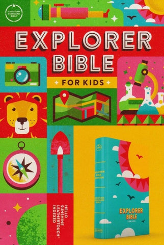CSB Explorer Bible for Kids, Hello Sunshine--LeatherTouch (indexed)