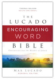 NKJV Lucado Encouraging Word Bible, Comfort Print, Cloth over Board, Gray