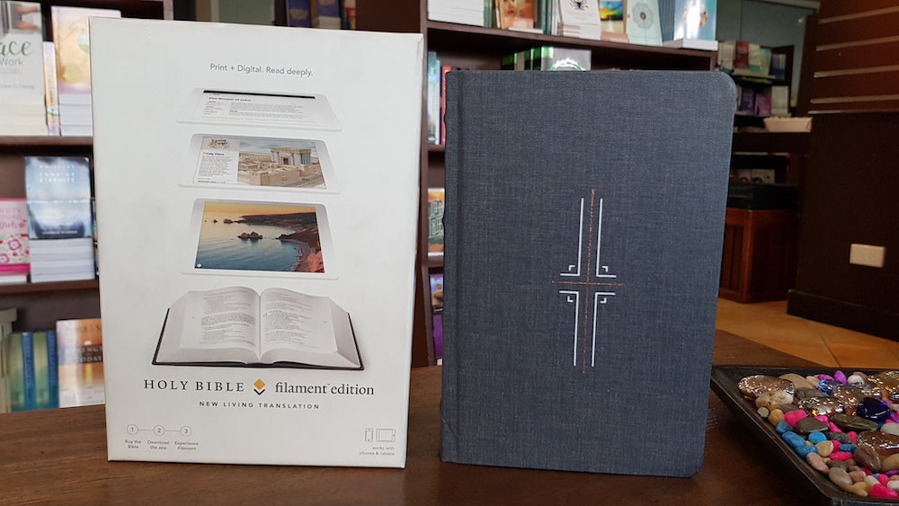 NLT Filament Bible (Hardcover Cloth, Gray)