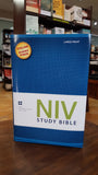 NIV Large Print Study Bible (Hardcover)