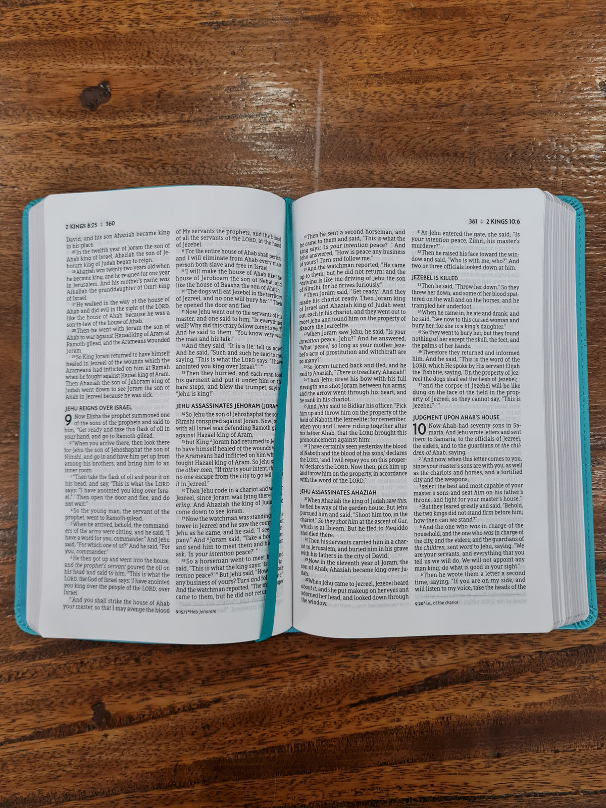 NASB 2020 Thinline Bible Teal