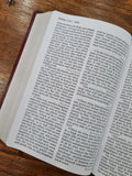 NIV, Reference Bible, Giant Print Burgundy