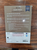 NIV, Reference Bible, Giant Print Burgundy