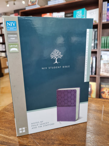 NIV Student Bible (Imitation Leather, Purple)