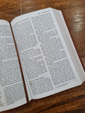 NIV Personal-Size Large-Print Bible Brown