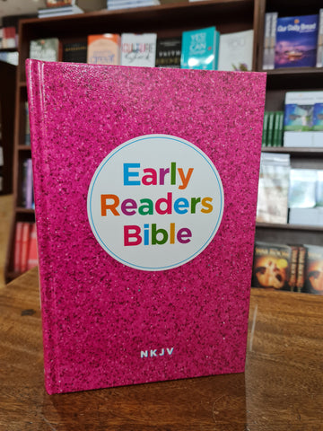NKJV Early Readers Bible (Hardcover, Pink)