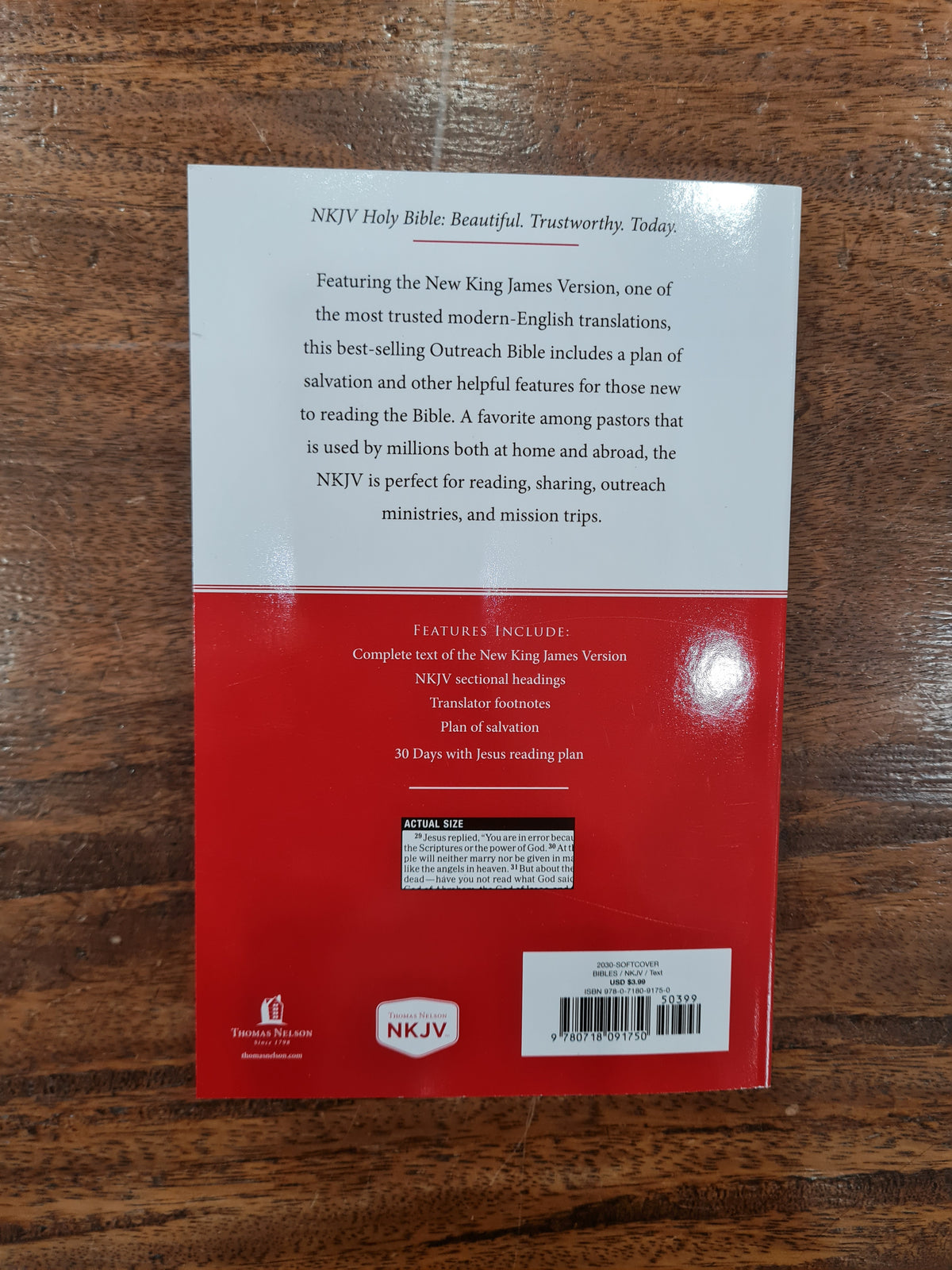 NKJV Economy Bible