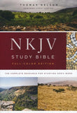 NKJV Comfort Print Full Color Study Bible, Hardcover