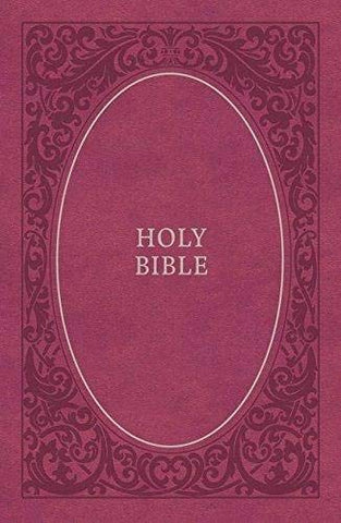 NKJV Holy Bible Soft Touch Edition (Leathersoft, Pink)