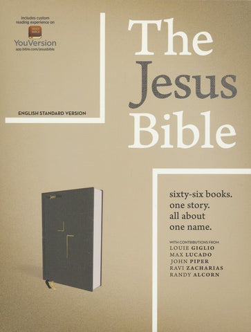 ESV The Jesus Bible (Hardcover, Cloth-over-board, Gray)