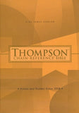 KJV Thompson Chain-Reference Bible, Hardcover