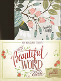NKJV Beautiful Word Bible (Hardcover, Cloth-over-Board, Multi-color Floral) [SALE ITEM]