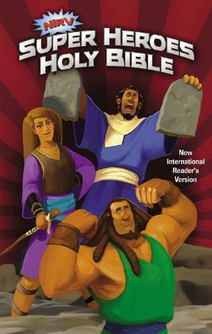 NIrV Super Heroes Holy Bible (Hardcover)