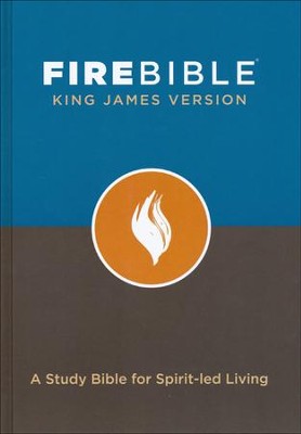 Fire Bible KJV version, hardcover