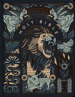 ESV Single Column Journaling Bible, Artist Series (Joshua Noom, The Lion and the Lamb)