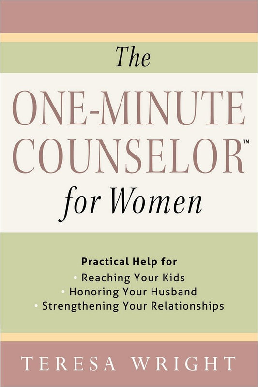 The One-Minute Counselor™ for Women (SALE ITEM)