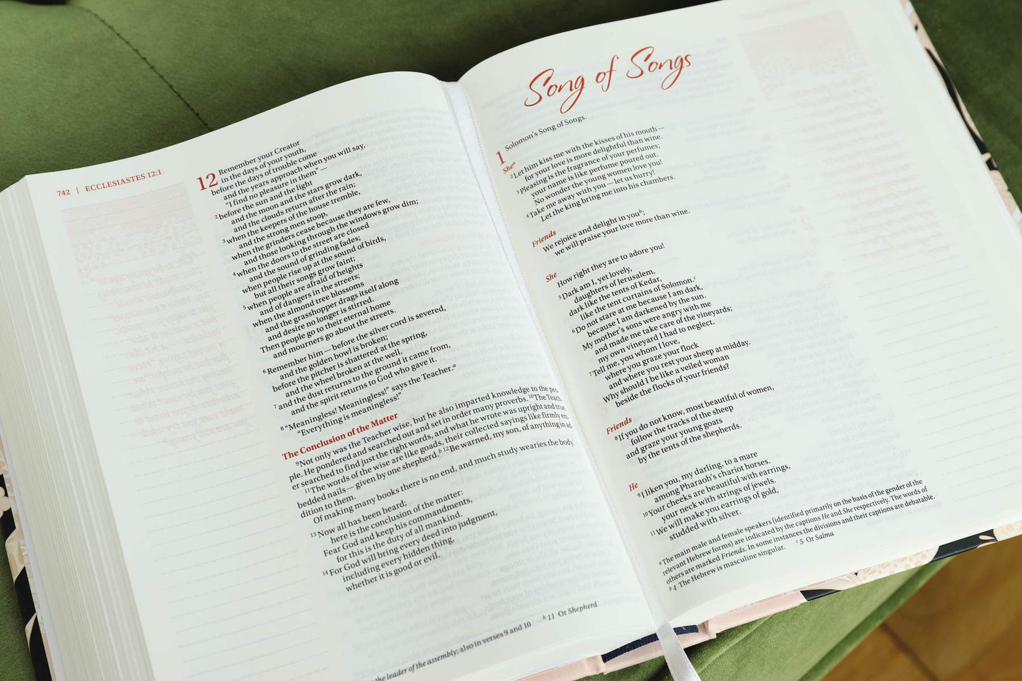NIV Journal the Word Bible for Teen Girls (Hardcover, Pink Floral)