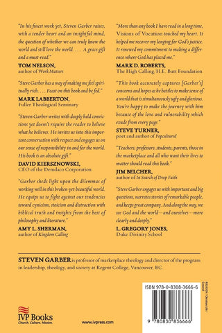 Visions of Vocation: Common Grace for the Common Good Paperback