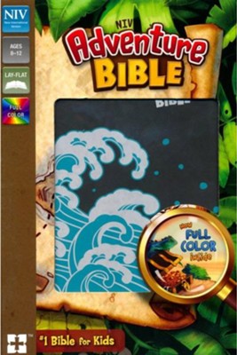 NIV Adventure Bible, Imitation Leather, Gray