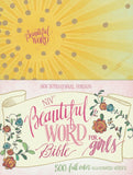 NIV Beautiful Word Bible for Girls (Hardcover, Sunburst)