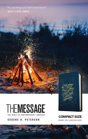 The Message Compact (Imitation Leather, Starry Sky)