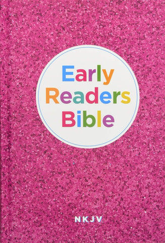NKJV Early Readers Bible (Hardcover, Pink)