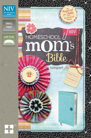 NIV Homeschool Mom's Bible (Leathersoft, Teal) [SALE ITEM]