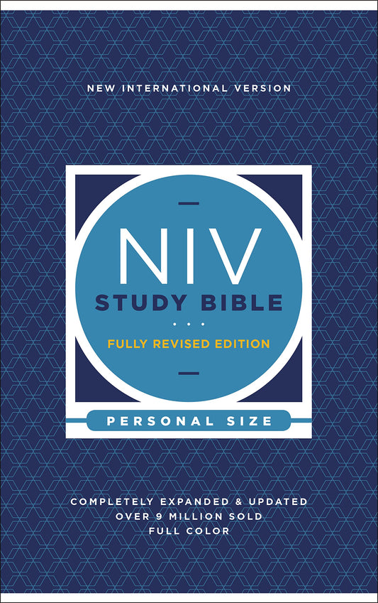 NIV Personal-Size Study Bible, Fully Revised Edition, Comfort Print, hardcover (red letter)