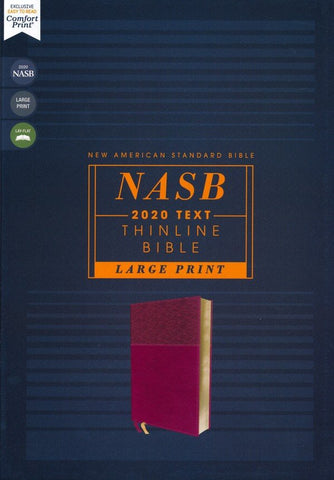 NASB 2020 Large-Print Thinline Bible
