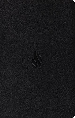 ESV Premium Gift Bible (Imitation Leather, TruTone, Midnight, Flame Design)