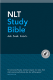 NLT Study Bible (Hardcover, Indexed, Blue Fabric)