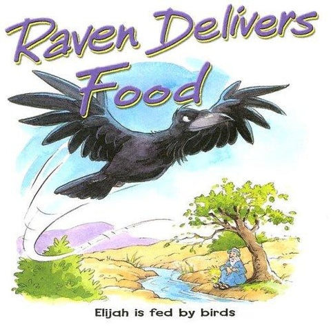Raven Delivers Food: Elijah Is Fed by Birds (SALE ITEM)