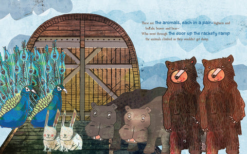 A Patch on the Peak of Ararat (A Faith that God Built Book) Hardcover – Picture Book (SALE ITEM)