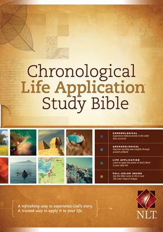 NLT Chronological Life Application Study Bible (Hardcover)