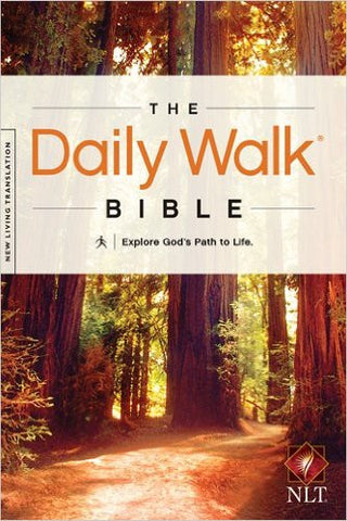NLT The Daily Walk Bible (Softcover)