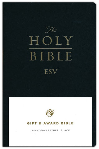 ESV Gift and Award Bible (Paperback, Black)