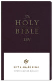 ESV Gift and Award Bible (Imitation Leather - Burgundy)