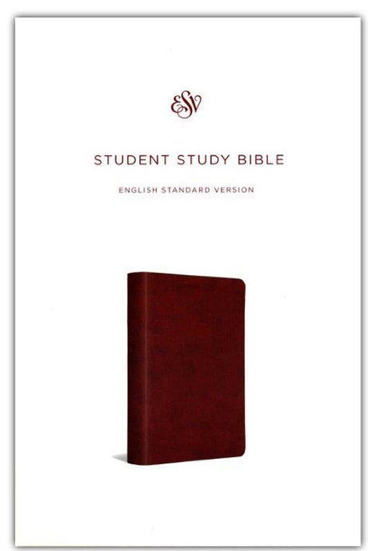 ESV Student Study Bible (Imtitation Leather, TruTone, Chestnut)