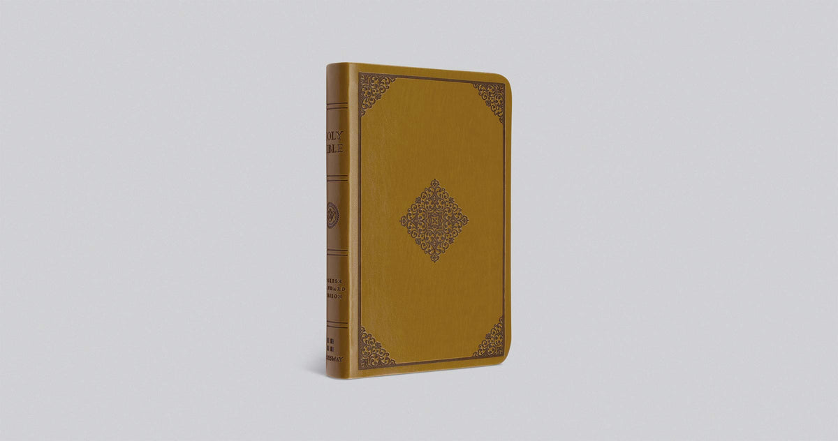 ESV Value Compact Bible (TruTone, Goldenrod, Ornament Design)