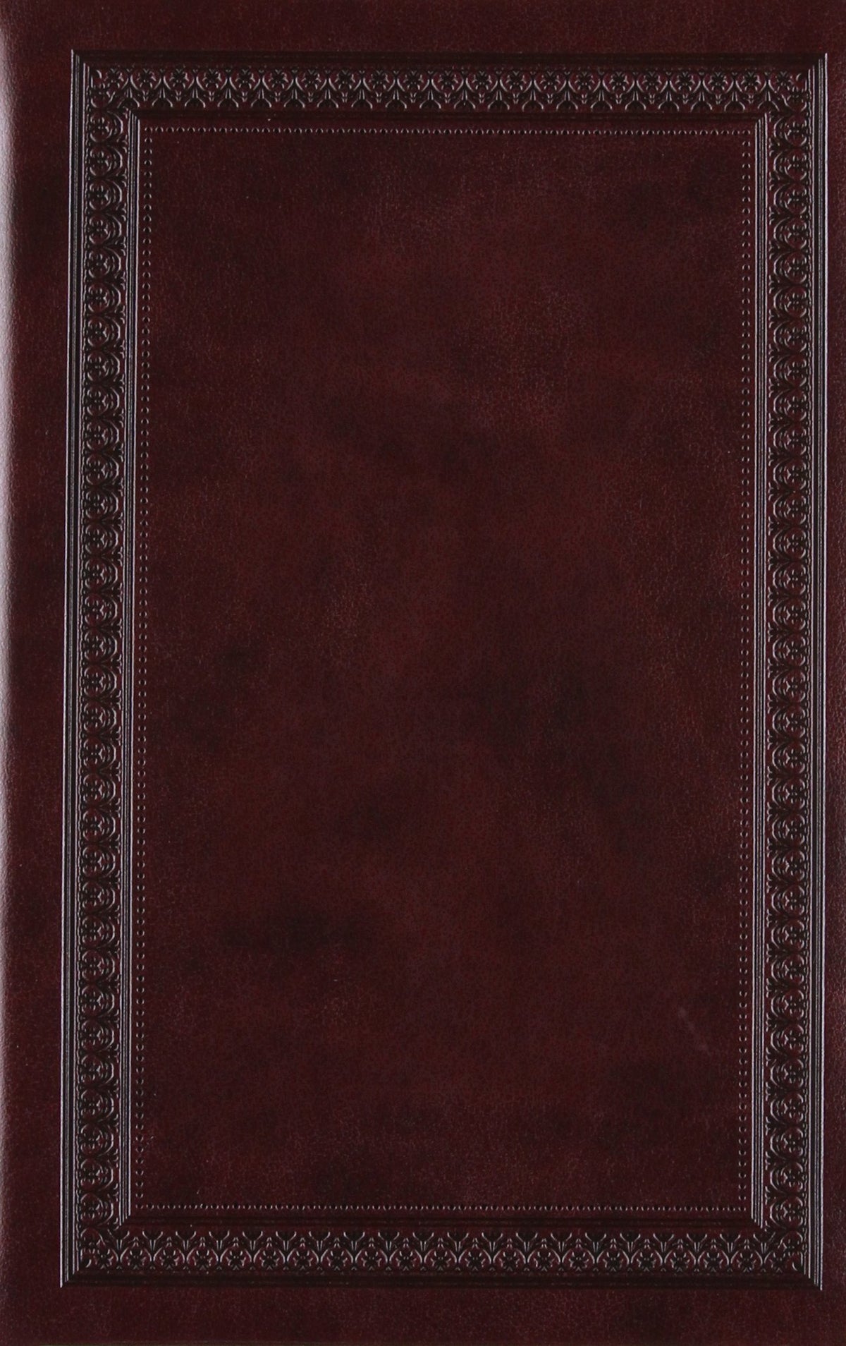 ESV Value Compact Bible (TruTone, Mahogany, Border Design)