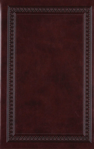 ESV Value Compact Bible (TruTone, Mahogany, Border Design)